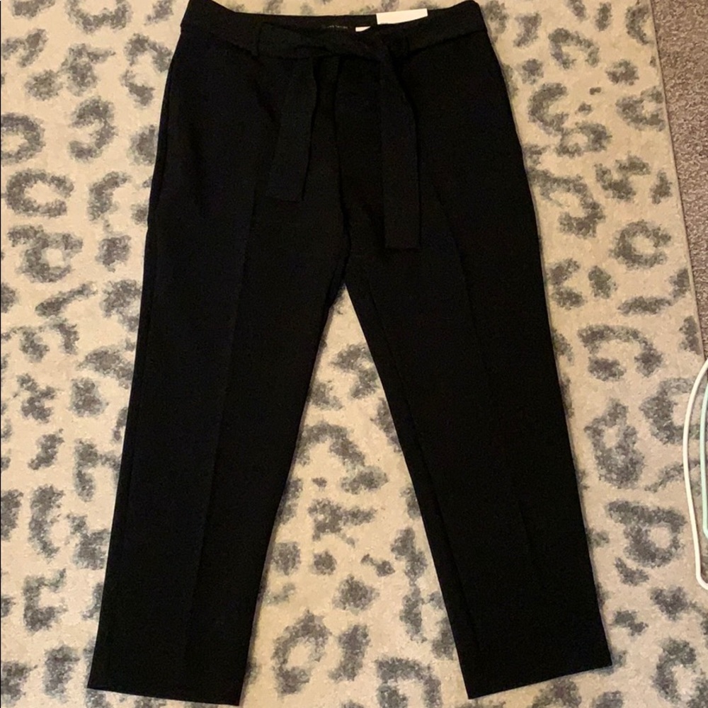 Black dress pants with a nice bow detail